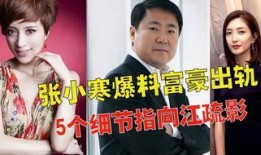 张小寒爆料富豪出轨视频,富豪出轨视频曝光，真相令人震惊